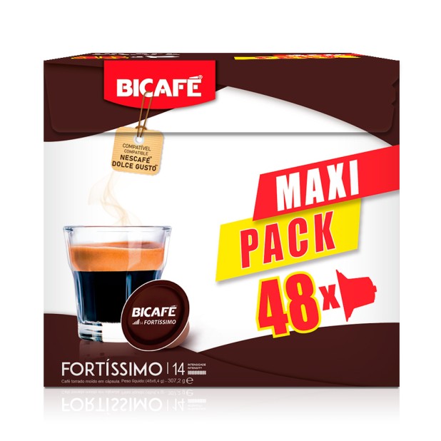 Cápsulas Compatibles Dolce Gusto Chocolate Bicafé 16 Un - Iber Coffee