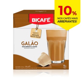 BICAFE Cafe c/ Leite DG 16 Cpsulas