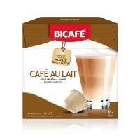BICAFE Cafe c/ Leite DG 16 C�psulas