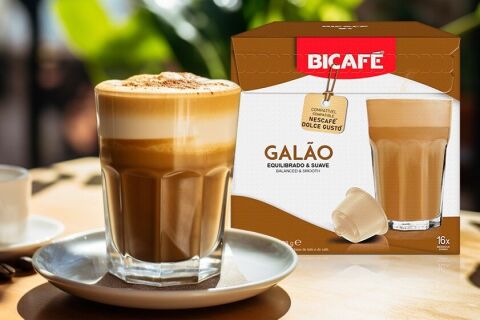 Cápsulas Compatibles Dolce Gusto Café Con Leche Bicafé 16 Un